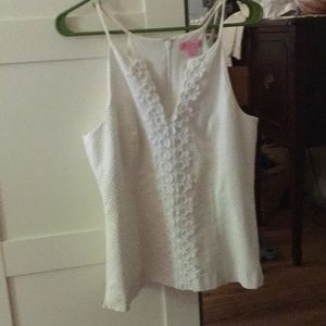 Lilly Pulitzer poplin tank